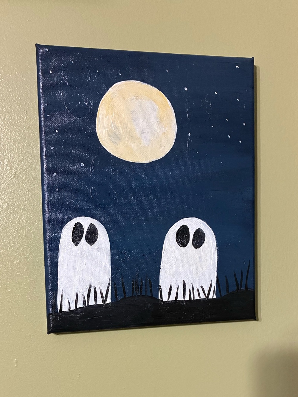 Ghost Buddies Painting
